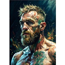 Karizma Tablo Ahşap Mdf Puzzle Yapboz Conor Mcgregor 120 Parça 25*35 cm