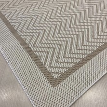 Reform Halı Jüt Sisal Bej Beyaz Makine Halısı 9717