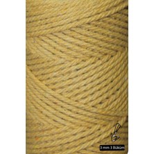 Bevella 1. Sınıf Kalite 3 Büküm Makrome Ipi 250 gr