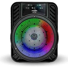 Greatnice GTS-1547 Rgb Ledli Bluetooth Hoparlör Usb-Tf-Fm Radyo
