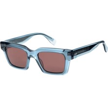 Gigi Studios 6785 3 Kare Mavi Unisex Güneş Gözlüğü