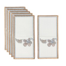 Mikasa Moor Flora Çatal Kaşık Bıçak Peçetesi 6lı