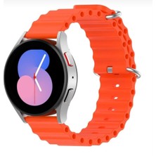 Markacase Amazfit Gtr 47 mm Için Ocean Loop Silikon Kordon (22MM)