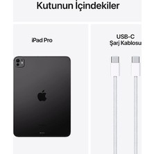 Apple 11" iPad Pro Wifi + Cellular 256GB Tablet Uzay Siyahı MVW13TU/A