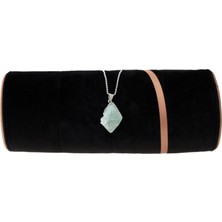 Taru Pasaj "doğal Akuamarin Taşı Kolye - Sakinlik ve Şıklığın Simgesi"