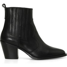 Nine West Vılla 4pr Siyah Kadın Kovboy Bot