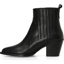 Nine West Vılla 4pr Siyah Kadın Kovboy Bot