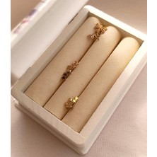 HD Marketim Küpe Kararmaz Çelik 316L Lüks Küpe Yusufcuk Yıldız Küpe