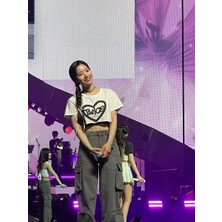RBG Store Twice Konser Crop Tshirt Beyaz - S