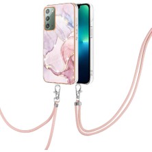 GX Boutique Samsung Galaxy Not 20 Için Kılıf 5g Mermer Tampon Crossbody Kordon Askısı (Yurt Dışından)