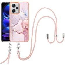 GX Boutique Xiaomi Redmi Için Not 12 Pro Artı 5g Mermer Crossbody Kordon Askısı (Yurt Dışından)