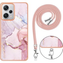 GX Boutique Xiaomi Redmi Için Not 12 Pro Artı 5g Mermer Crossbody Kordon Askısı (Yurt Dışından)