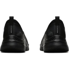Skechers Arch Fit Banlin Sneaker Konfor Tabanlı Erkek Yürüyüş Ayakkabısı 4cm Yükseklik Siyah