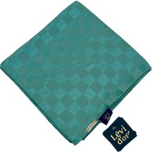 Levidor Jakarlı Eşarp - Dama - Turkuaz