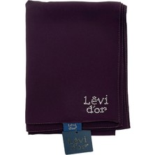 Levidor Medine Ipeği Şal - Mor