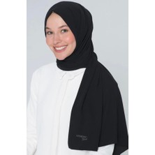 Armine Medine Ipeği Şal - Siyah 1001