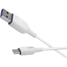 İconix Ev Tipi 2.4A 2in1 Usb/type-C Çift Girişli Şarj Cihazı