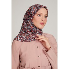 Levidor Pamuklu Sport Eşarp - 8106 Siyah Kırmızı