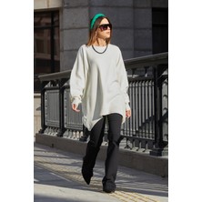 Dnz Fashion  Bisiklet Yaka Triko Kazak