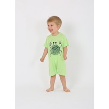 Luggi Baby Kısa Tulum Erkek Bebek 6 Ay-3 Yaş