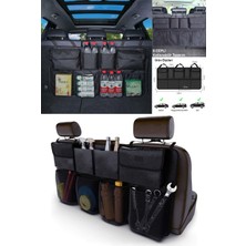 Ankaflex Araç Bagaj Organizer Bagaj Toplayıcı Araba Bagaj Organizer Siyah Araba/araç Bagaj Toplayıcı 8 Cepli