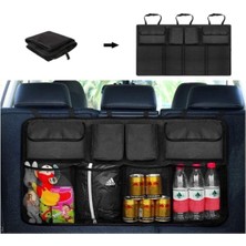 Ankaflex Araba Koltuk Arkası 8 Cepli Organizer Araç Oto Bagaj Içi Bod Düzenleyici Organizer Çanta