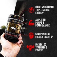 Alpha Lion Super Human Extreme Hardcore Pre-Workout Preworkout Pump Focus Nitric Oxide Energy