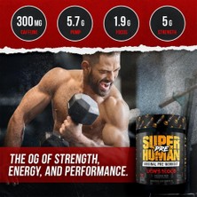 Alpha Lion Super Human Extreme Hardcore Pre-Workout Preworkout Pump Focus Nitric Oxide Energy