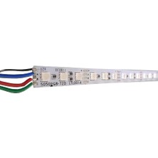 Dora Led  Alüminyum Kasa Lı 5730 Ledli Çubuk LED Bar Mavi -Opak Cam 100cm