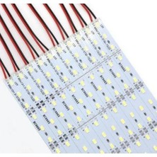 Demir Led 12 Volt 5630 Ledli LED Bar Alüminyum Çubuk 72 Ledli Beyaz (10 Adet)