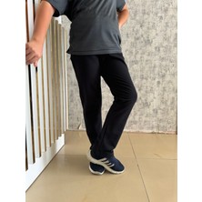 Çağla Kurt Erkek Çocuk Siyah 2iplik Okul Pantolon