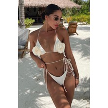 BMD Big Rose Üçgen Bikini