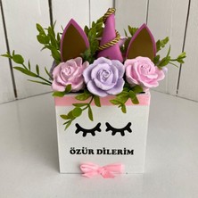 Gia Design Özür Dilerim Unıcorn Kokulu Taş Aranjmanı