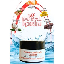 Portakal Kabuğu Yağlı Krem Deodorant 40 ml. %100 Doğal