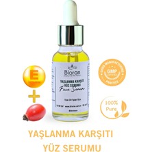 Yaşlanma Karşıtı Yüz Serumu %100 Saf ve Doğal İçerikli 20 ml.