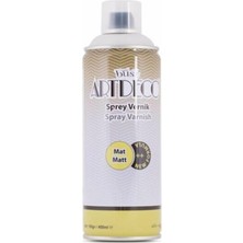 Xsay Artdeco Sprey Vernik Mat 400 ml Y-470-02