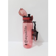 Titiz Suluk 500 ml Şeffaf Su Matarası Matara - 22 cm