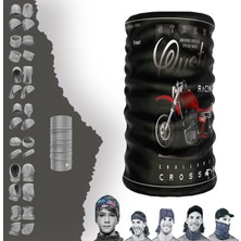 E-Taktik Extreme Kırmızı Motorlu Boyunluk Bandana Baf Toka Maske Saçbandı