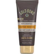 Gold Bond Mens Essentials Günlük Nemlendirici Vücut Ve El Kremi 184gr