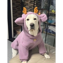 Beautifyy Orta ve Büyük Köpekler Border Collie Kışlık Golden Retriever Sweatshirt Köpek Giysileri Labrador Samoyed (Yurt Dışından)