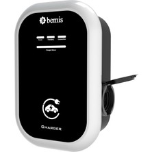 Bemis 7,4kw Araç Şarj Istasyonu Ekransız Kablo Ucu Prizli Model (BEV-2332-2352)