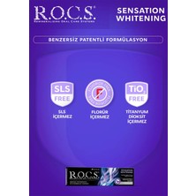 Rocs Sensation Whitening Beyazlatıcı Parlatıcı Diş Macunu 60 ml