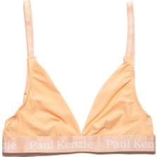 Paul Kenzie Triangle Spor Bralet - Peach Fuzz