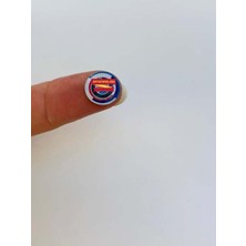 Sateknoloji Kumanda Anahtar Logo Arma  11MM-14MM 50.yıl 2 Adet(Newtype Blue)