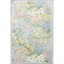 Rugs Modern Floral Temalı Çok Renkli Çiçek Desenli Kreatif Modern Dekoratif Halı 3427