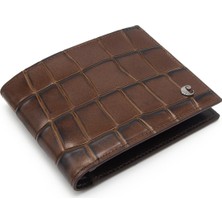 Cacharel Kahve B.kroko Erkek Deri Cüzdan 2664B8K