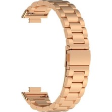Adige Huawei Watch Fit 2 Kordon Kayış Metal Çelik