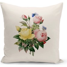 Bertille Home Botanik Serisi Çift Tarafı Dijital Baskılı Kırlent Kılıfı (Botanic Cushion Cover)