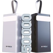 Syrox PB125 50000 Mah El Fenerli Powerbank