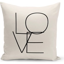 Bertille Home Vintage Serisi Çift Tarafı Dijital Baskılı Kırlent Kılıfı (Vintage Cushion Cover)